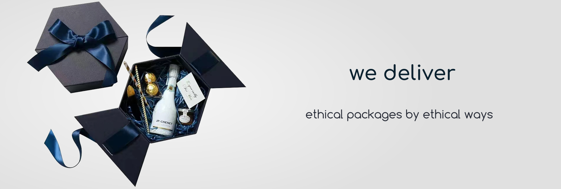 we deliver ethical packages by ethical way